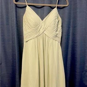 Sage Green Azazie Bridesmaid Dress